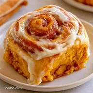 Pumpkin Cinnamon Rolls for 12 Rolls