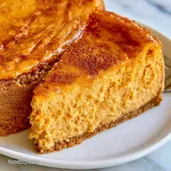 Pumpkin Cream Cheese Cheesecake for 12