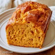 Pumpkin Spice Egg Loaf for 8 Slices