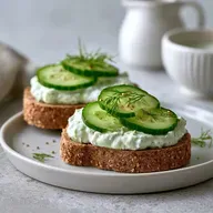 Quick Cucumber Appetizer Sandwiches for 12