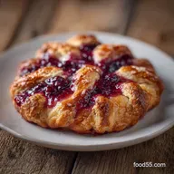 Quick Mulberry Galette in 50 Minutes