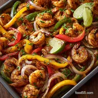 Sheet Pan Shrimp Fajitas Easy Healthy and Ready in 35 Minutes