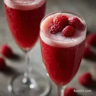 Raspberry Mimosas Recipe Silky Raspberry Pur&eacute;e for Champagne Brunch