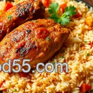 My Family's Favorite Roast Chicken & Jollof Rice: A Flavorful Delight