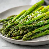 Roasted Asparagus with Brown Butter Topping