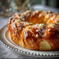 Rosca de Reyes Recipe with Sabor y Tradici&oacute;n para Toda - Buttery Crumb