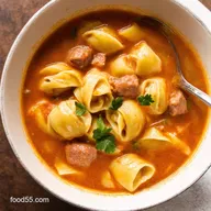 Sausage Tortellini Soup Incredible and My Familys Fave