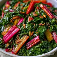 Sautéed Rainbow Chard in 20 Minutes