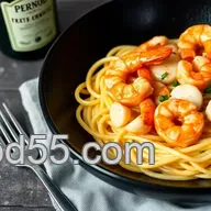 My Favorite Saut&eacute;ed Seafood with Creamy Pernod Delight Recipe