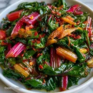 Sautéed Swiss Chard Recipe | 4 Servings