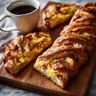 Breakfast Braid: Easy Crescent Roll Recipe for Brunch Showstopper