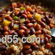 Savory Southern-Style Blue Runner Red Beans & Rice - A Family Favorite