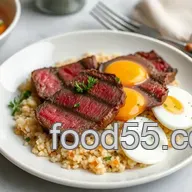Indulge in Sear Wagyu Beef for a Luxurious Breakfast: A Savory Skillet Recipe