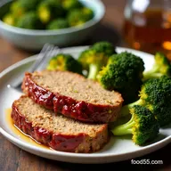 My GoTo Sheet Pan Turkey Meatloaf and Roasted Broccoli Weeknight Classic