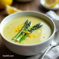 Easy Velvety Cream of Asparagus Soup Recipe