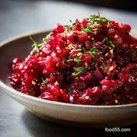 Simple Cranberry Relish: The quick, easy, and vibrant homemade recipe.