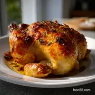 Super Simple Roast Chicken with Crispy Skin and Juicy Meat