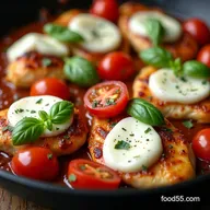 Easy Caprese Chicken Skillet My Weeknight Juicy OneSkillet Recipe