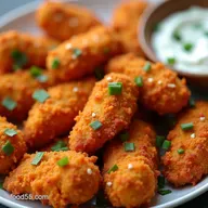 Skinny Buffalo Chicken Strips Air Fryer or Baked