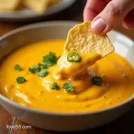 Seriously Creamy Skinny Queso Dip GuiltFree