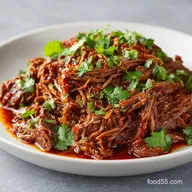 Slow Cooker Beef Barbacoa: Tender