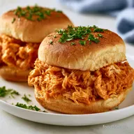 Slow Cooker Buffalo Chicken Sliders: Creamy and Tangy