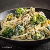 Slow Cooker Chicken Alfredo with Broccoli: Easy, Creamy, Foolproof