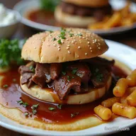 The Best Slow Cooker French Dip Sandwich Recipe Au Jus Magic