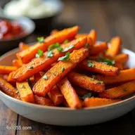 Perfectly Crispy Air Fryer Chipotle Sweet Potato Fries