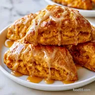Sourdough Pumpkin Scones in 65 Minutes