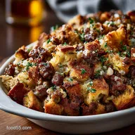 Thanksgiving Stuffing: Ultimate Crispy Sourdough Sausage Recipe
