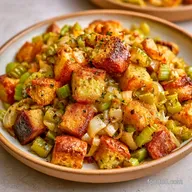 Sourdough Stuffing Bread with Fresh Herbs
