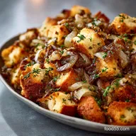 Stuffing Recipe: Sourdough with Deep Caramelized Onions