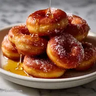 Hanukkah Desserts: Spiced Apple Honey Sufganiyot Recipe