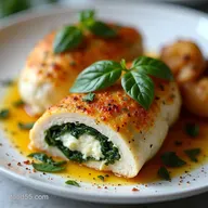 Spinach and Feta Stuffed Chicken My Weeknight Greek Favorite