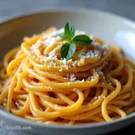 Butternut Squash Leek Parmesan Spaghetti Recipe