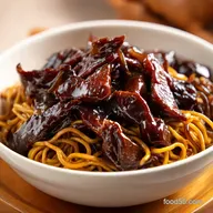 Sticky Beef Noodles in 25 Minutes