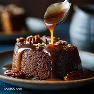 Thanksgiving Desserts NonPie: Bourbon Sticky Toffee Pumpkin Pudding