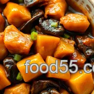 Quick & Flavorful Stir-Fry Chicken with Savory Abalone Sauce: A Family Favorite!