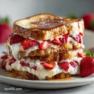 Strawberry Cream Cheese Stuffed French Toast: Decadent Brunch