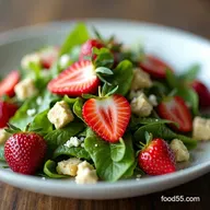 The Best Strawberry Cucumber Salad with Zingy HoneyLime Feta Easy 15Min Recipe