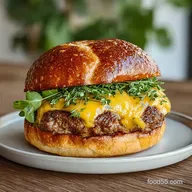 Grilled Burgers for 4 Servings