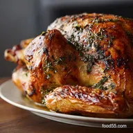Roast Turkey: Stress-Free Herb-Butter Method for Crispy Skin
