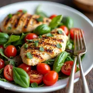 Easy Basil Chicken and Tomato Salad My Weeknight Favorite