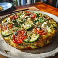 Easy Tomato and Zucchini Frittata Ultimate Ricotta Basil Brunch Recipe