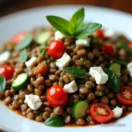 Flavorful Mediterranean Lentil Salad Recipe Easy Lunch