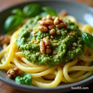 Lightened Up Basil Pesto Fresher Healthier Sauce