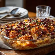 Sweet Potato Cranberry Gratin: The Elegant Maple-Kissed Holiday Side Dish