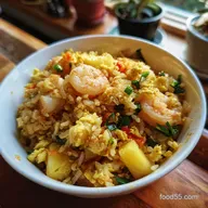 The Secret to Perfect NonSticky Pineapple Shrimp Fried Rice Khao Pad Sapparot