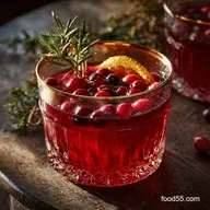 Thanksgiving Big Batch Cocktails: The Spiced Cranberry Bourbon Punch